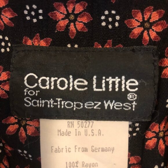🕰 Vintage Carole Little for Saint-Tropez West Jacket – Made in USA 🕰 - Picture 11 of 13